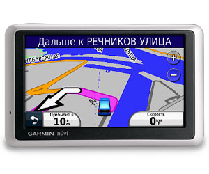  Автомобильный навигатор Garmin Nuvi 1300 с пробками