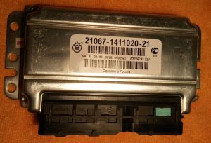  Блок управления двигателем 21067-1411020-21 на инжекторную классику.