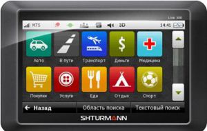 Автомобильный навигатор Shturmann link 300