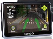 Автомобильный навигатор с видеорегистратором LEXAND SR-5550 HD 