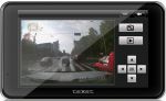 Автомобильный навигатор с видеорегистратором TEXET TN-521HD DVR 