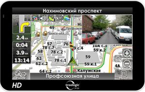 Навигатор с видеорегистратором Treelogic TL-5014BGF AV HD DVR 2Gb 
