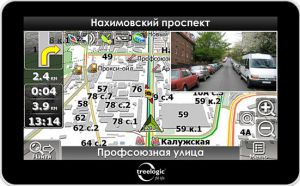 Навигатор с видеорегистратором Treelogic TL-7014BGF AV DVR 2Gb 